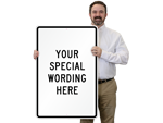 Custom Vertical Signs Templates