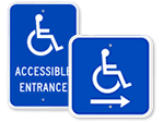 Accessible Entrance Signs