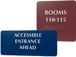 Custom Braille Signs
