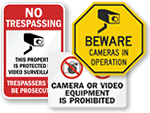 Buy All Surveillance Signs