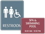 Avalon Office Door Signs