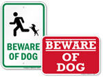 Beware of Dog Signs by State