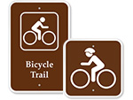 Bike Trail Signs