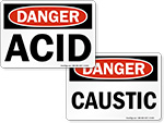 Chemical Identification Signs