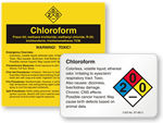 Chloroform Labels