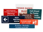Engraved Signs