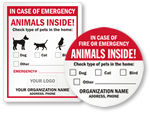 Custom Pet Rescue Stickers