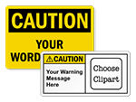 Custom Caution Labels