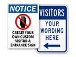 Custom Visitor Signs