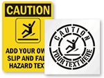 Custom Wet Floor Signs