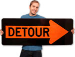 Detour Signs