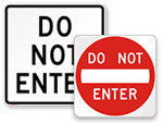 Parking Lot Directional Signs