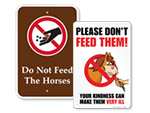 Do Not Feed Horses