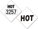 Elevated Temperature Placards