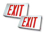 Steel Exit Signs