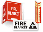 Fire Blanket Signs