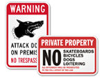 Free No Trespassing Signs