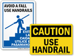 Handrail Signs