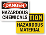 Hazardous Materials Signs