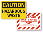 HazWaste Signs