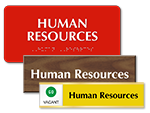 Human Resources Signs