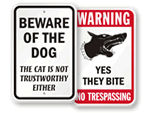 Funny Beware Signs
