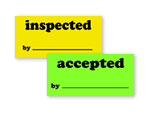 Inspection Labels