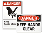 Machine Safety Signs