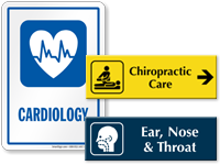 Hospital Signs Medical Wayfinding Sign