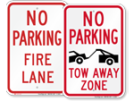 No Parking Signs
