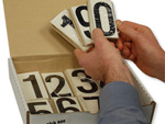 Numbers for Placards