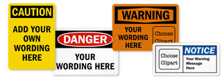 OSHA Custom Safety Labels