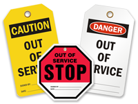 Out of Service Tags