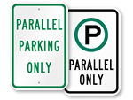 Parallel & Angle Parking Signs