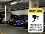 Parking Lot Security Signs