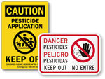 Pesticides in Use, Keep Off Signs