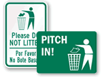 Pitch-In Signs
