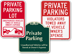 for private parking