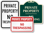Private Property Signs