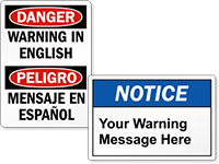 Custom Safety Labels