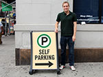 Self Park Signs