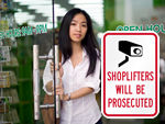 Shoplifting Signs