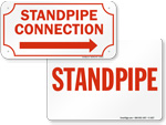Standpipe Signs