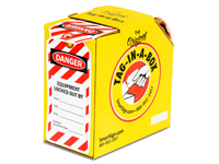 Tag in a Box Lockout Tags