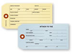 Morgue Toe Tags