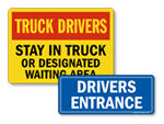 Truck Drivers Signs