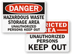 Unauthorized Personnel Keep Out