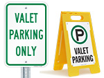 Valet Parking Signs