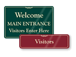 Visitor ShowCase™ Signs
