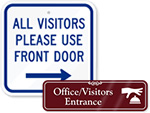 Visitor Signs